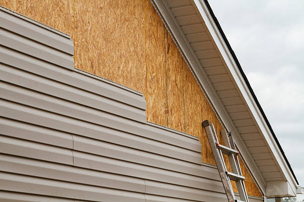 Professional Siding Repair technician working in Collinsville, IL